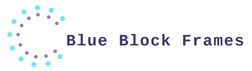 Blue Block Frames